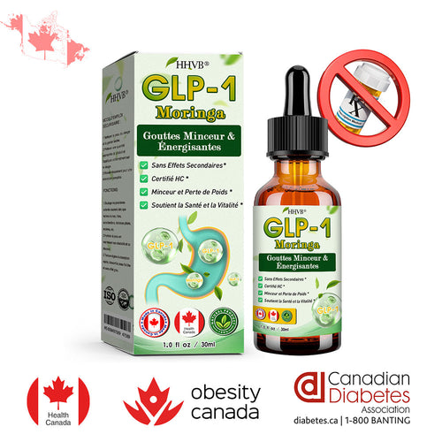 HHVB® GLP-1 Moringa Minceur & Gouttes de Boost de Santé (💥Brûleur de graisses de qualité alimentaire – Développé par The Obesity Society)